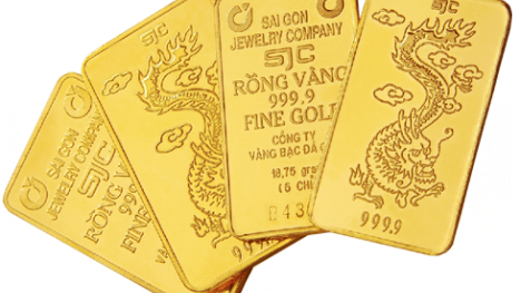 Giá vàng SJC tăng 70 nghìn đồng/lượng